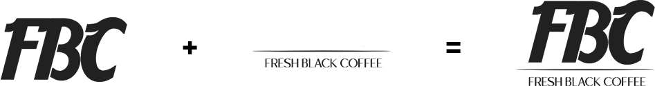 Go Up - Fresh Black Coffee Logo Concept