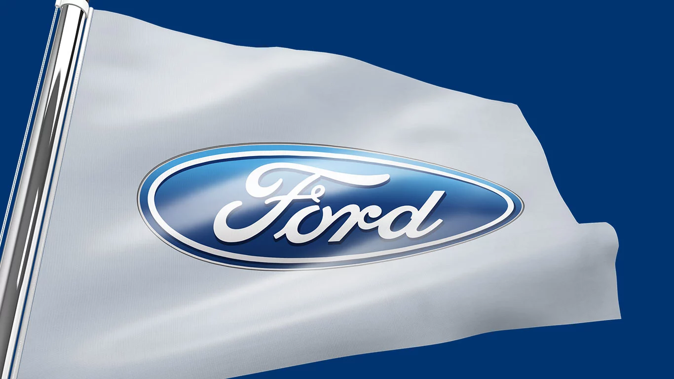 Go Up - Ford Rally Flag